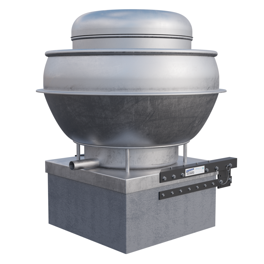 Fan hinging solution